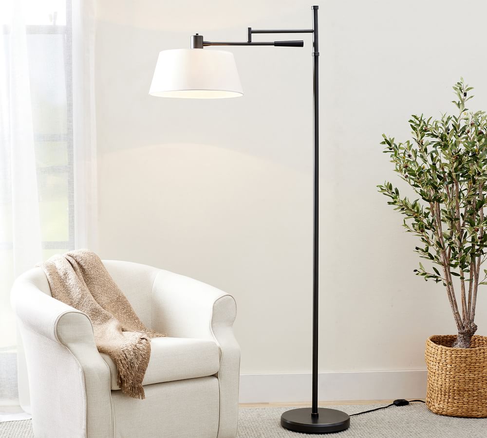 Dahlia Metal Articulating Sectional Floor Lamp Pottery Barn