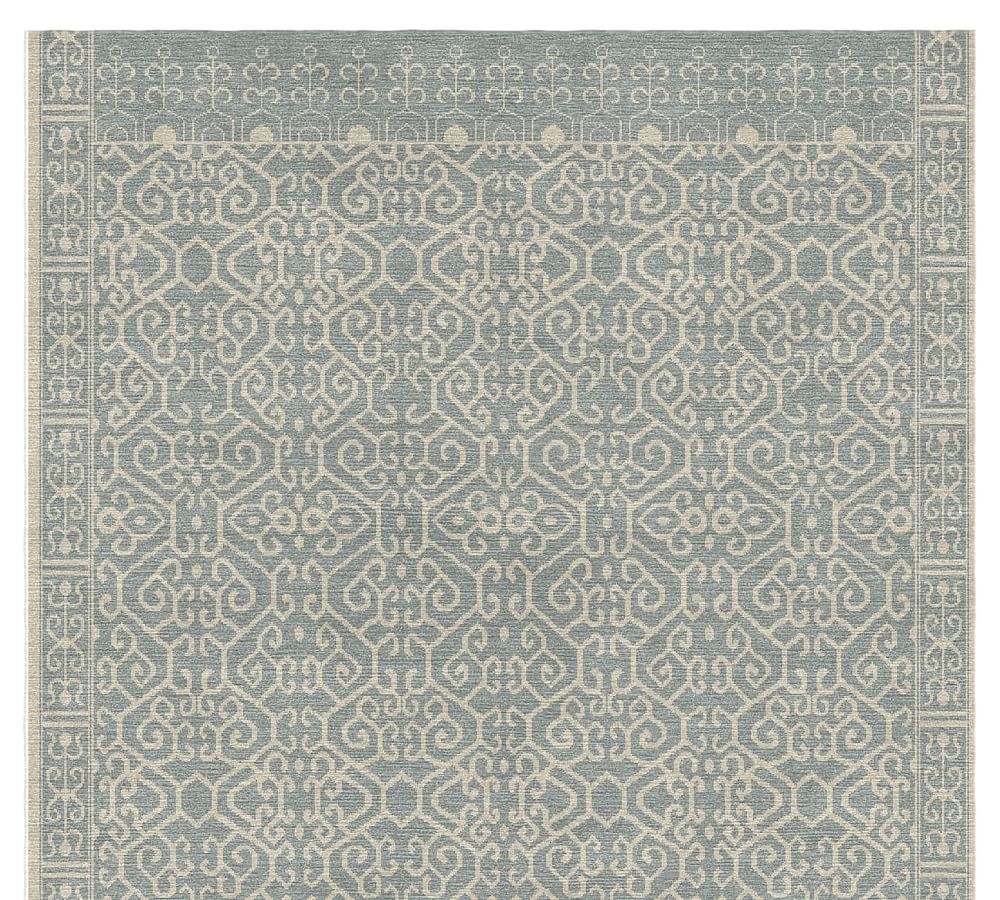 Marine Luna Custom Tufted Rug Patterned Rugs Pottery Barn
