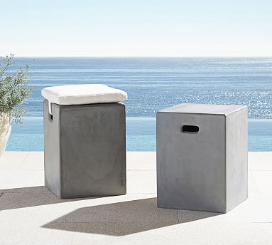 garden stool concrete