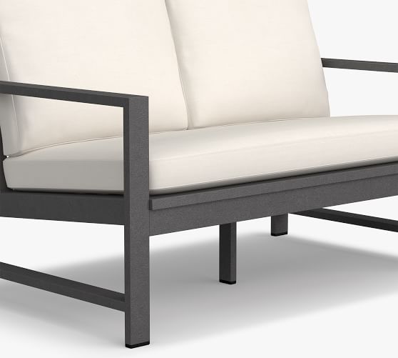 outdoor loveseat metal