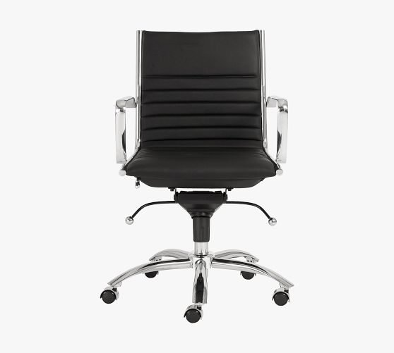 fowler low back swivel desk chair