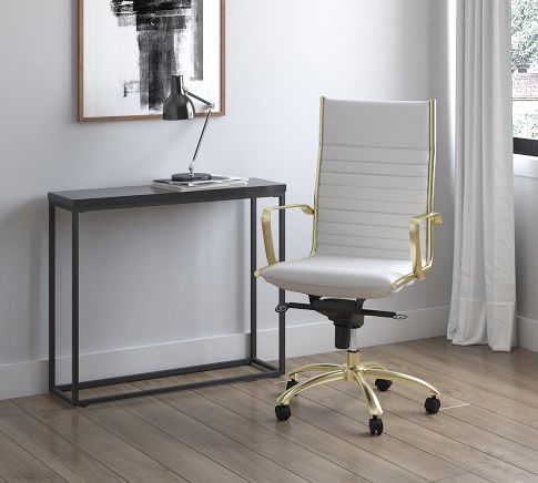 fowler high back swivel desk chair