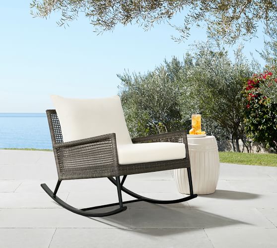 pottery barn outdoor rocking chair