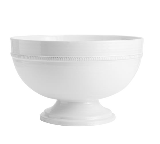 pottery barn pedestal bowl