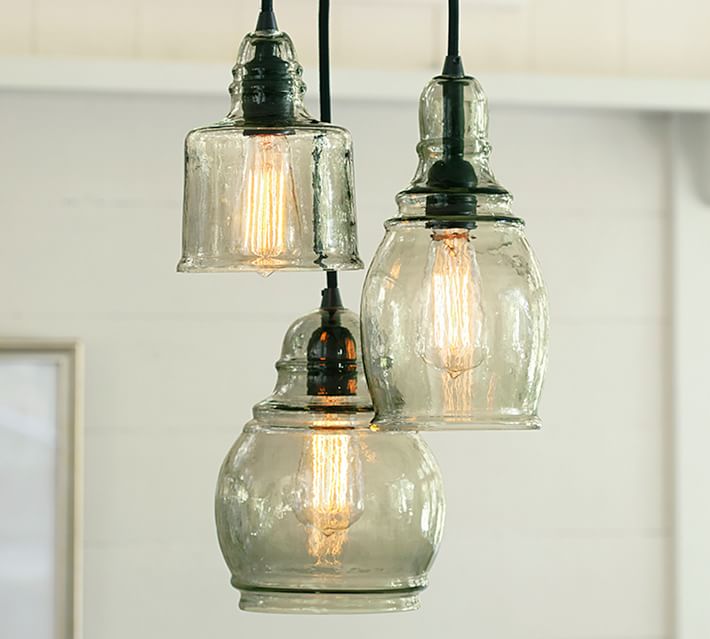 pottery barn hanging lights