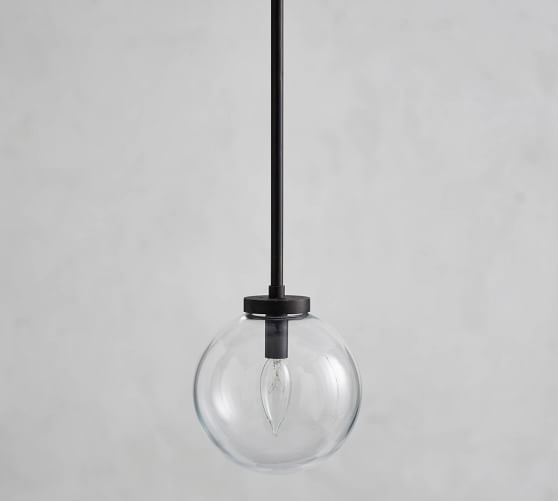 Claremont Glass Globe Pendant | Pottery 