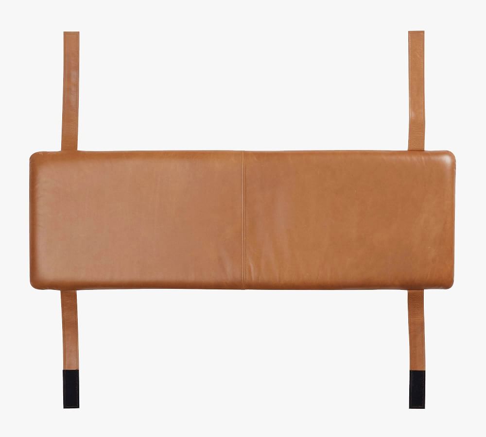 Malibu Leather Backless Bench Cushion Pottery Barn
