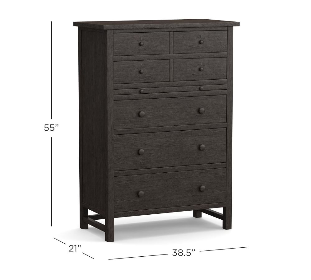 Farmhouse 7Drawer Tall Dresser Pottery Barn