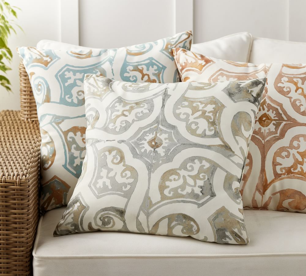 Jenara Printed Indoor/Outdoor Pillow Pottery Barn
