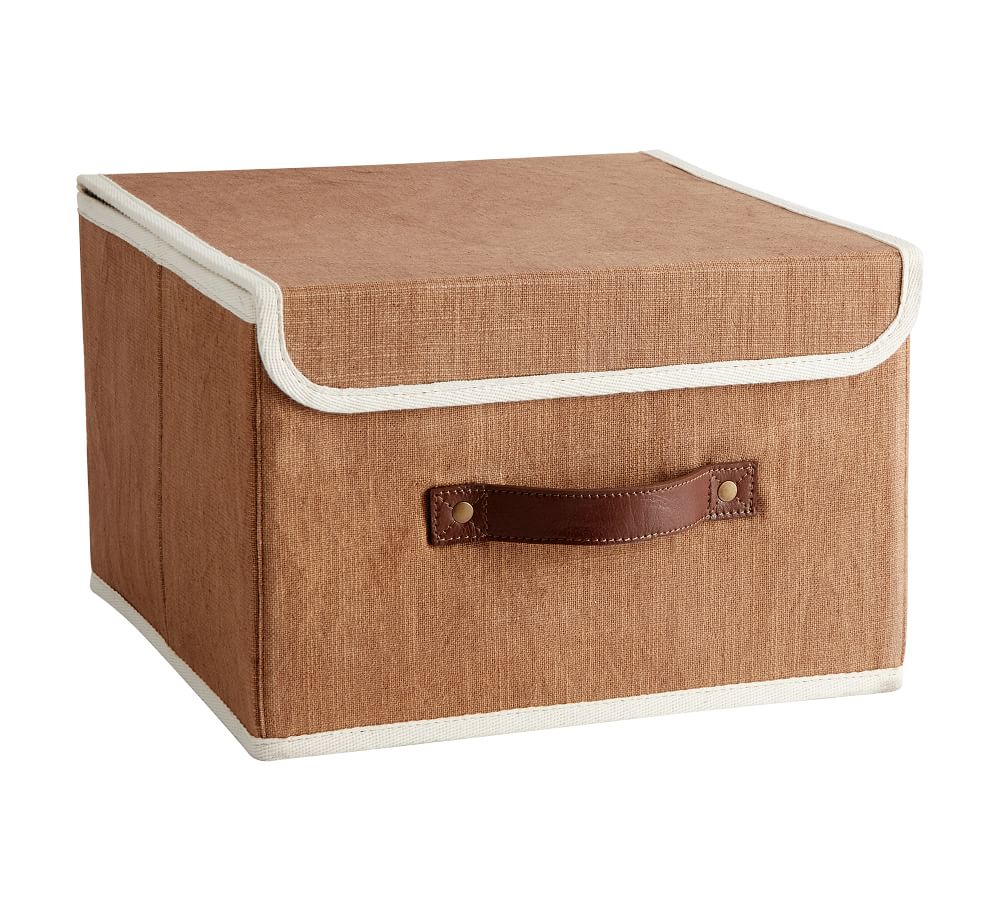 Essential Canvas Foldable Storage Bins | Pottery Barn