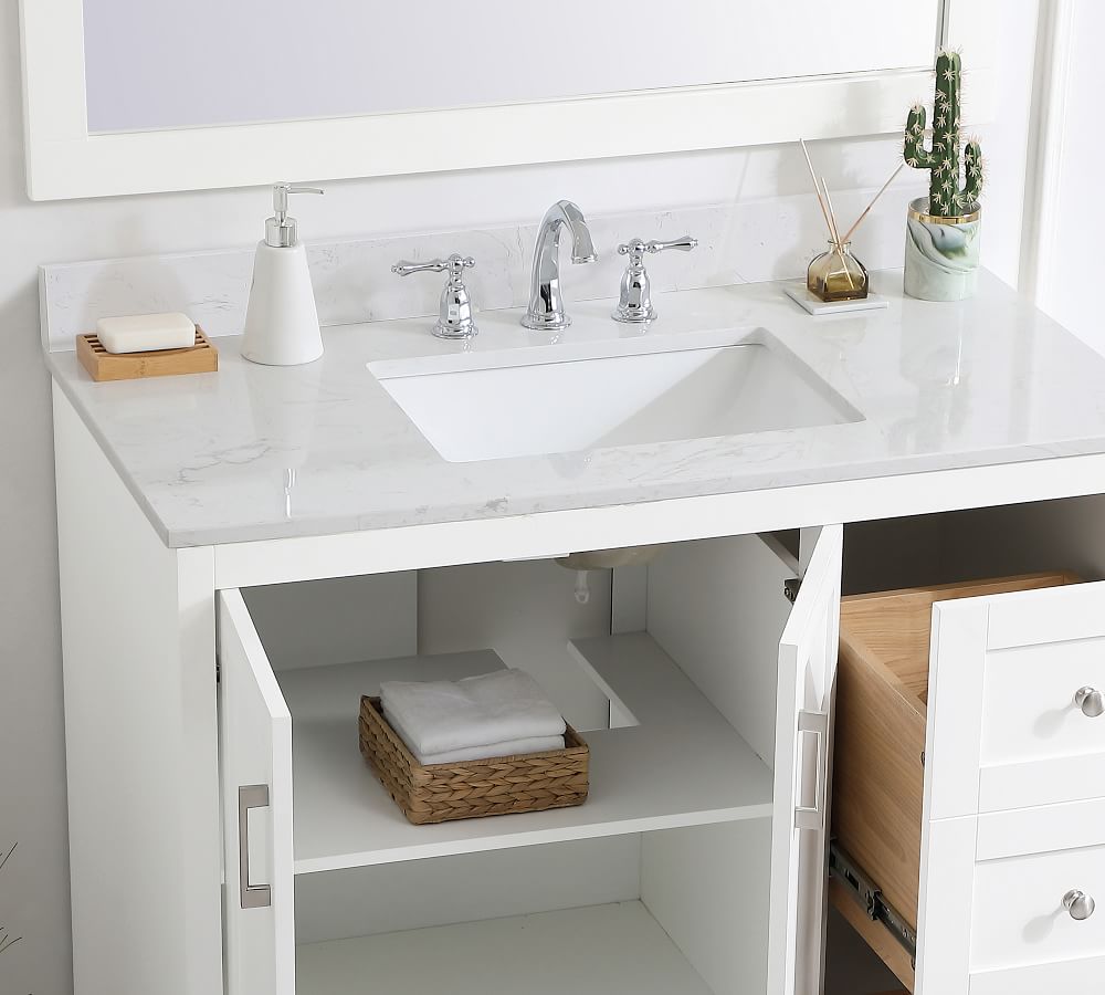 Vanity Backsplash | Pottery Barn