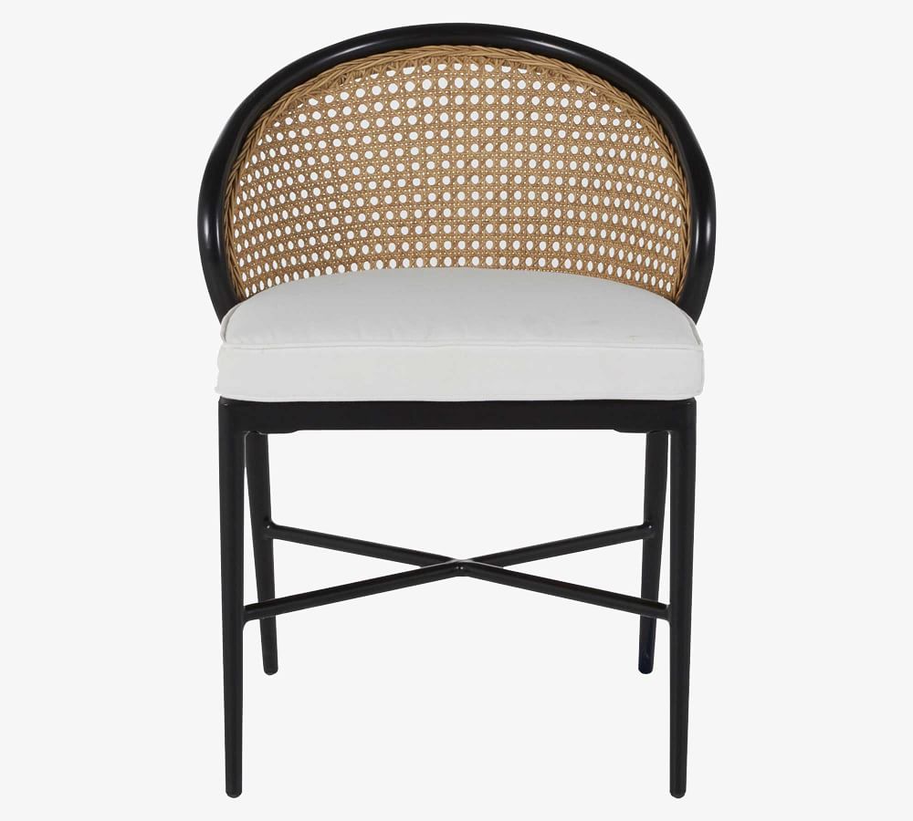 Berengar AllWeather Wicker Dining Chair & Armchair Pottery Barn