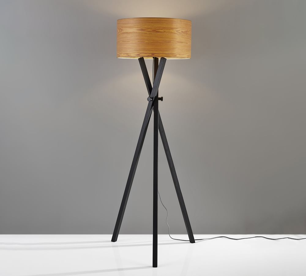 Layne Wood Floor Lamp | Pottery Barn