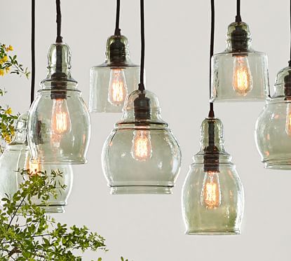 Paxton Glass 8 Multi-Light Pendant 