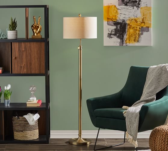 pottery barn morton floor lamp