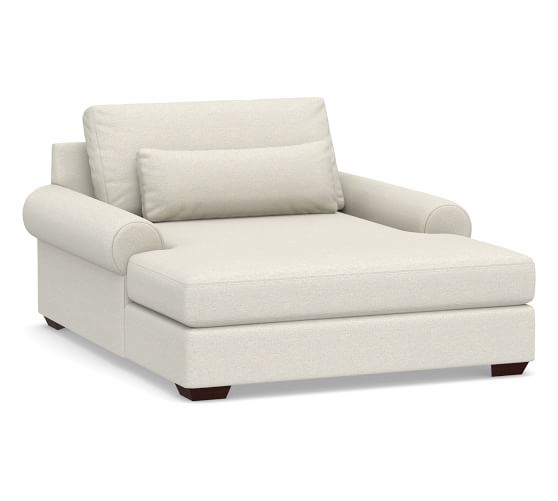 Single and Double Chaise Lounge Chair Pottery Barn