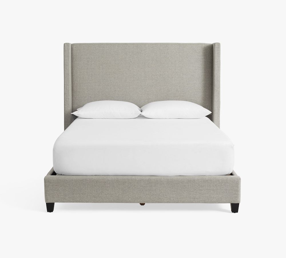 Elliot Upholstered Tall Bed Pottery Barn