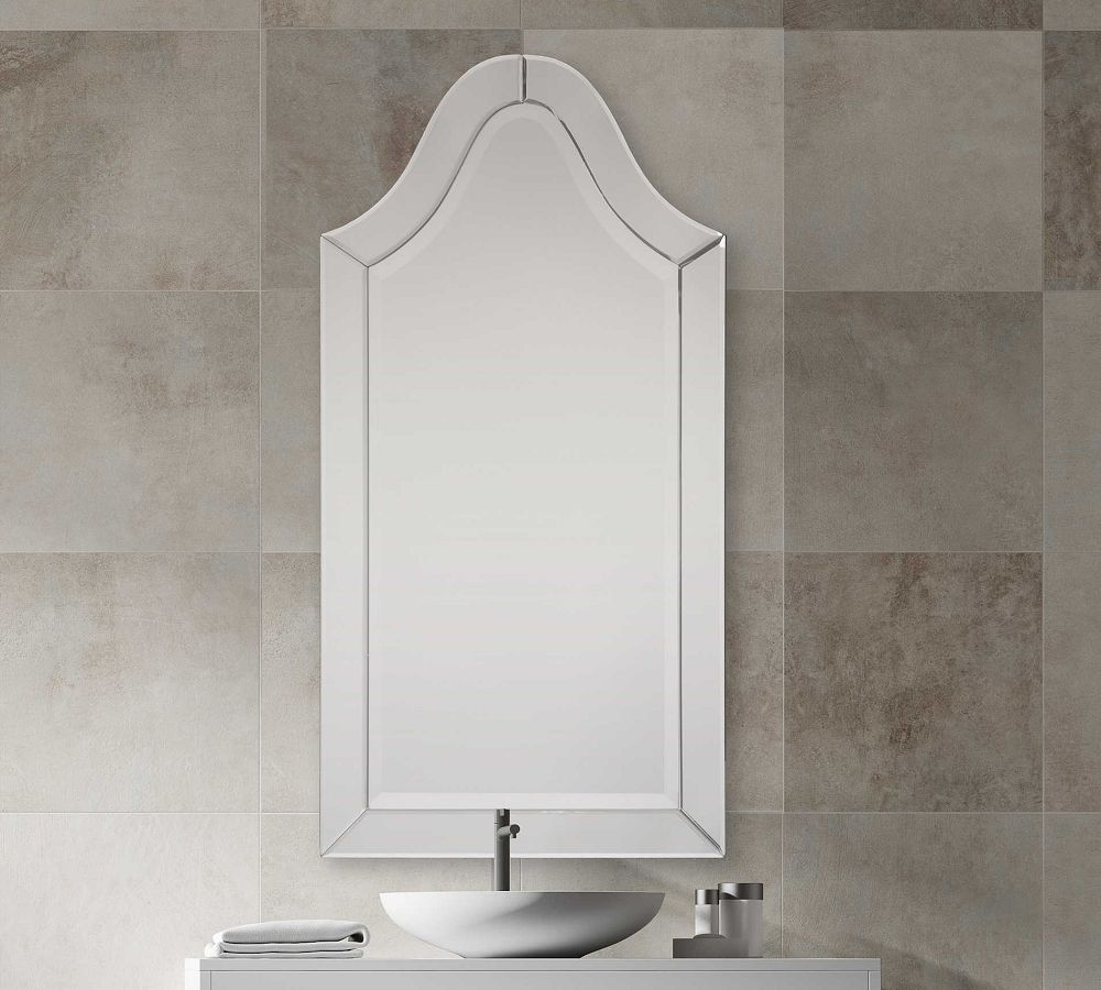 Isabella Beveled Arch Mirror Pottery Barn