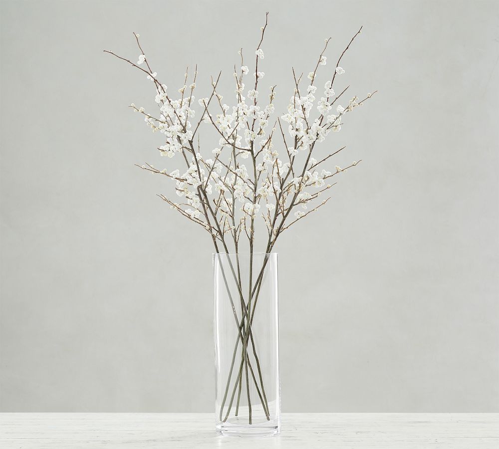 Faux Berry Branches - White | Pottery Barn