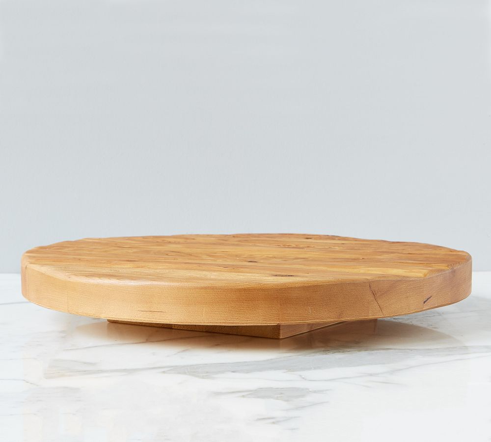 Reclaimed Pine Trivet Top Lazy Susan Pottery Barn