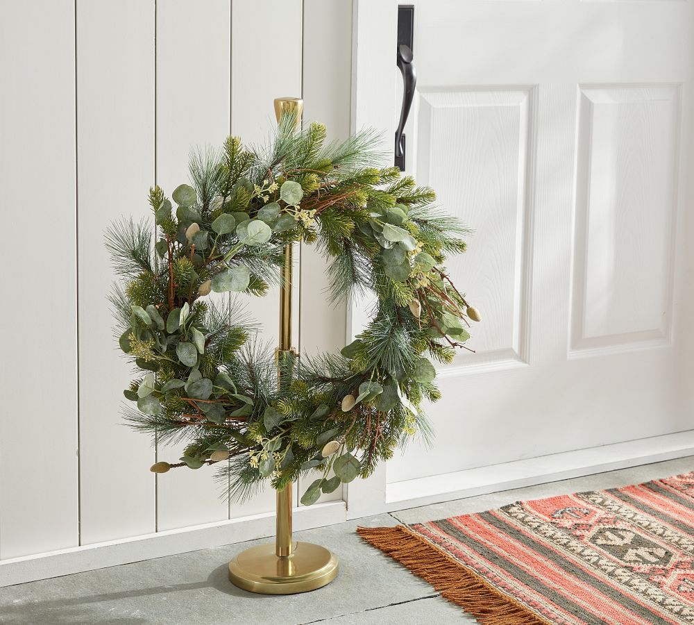 Adjustable Height Standing Wreath Hanger Pottery Barn