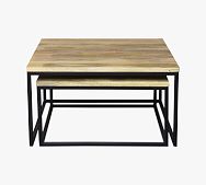 pottery barn sawyer side table