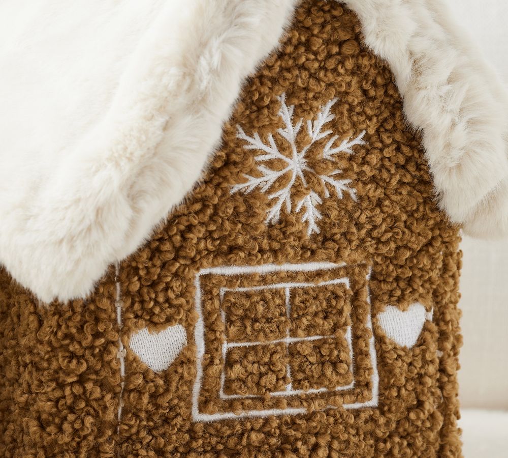 Gingerbread House Pillow