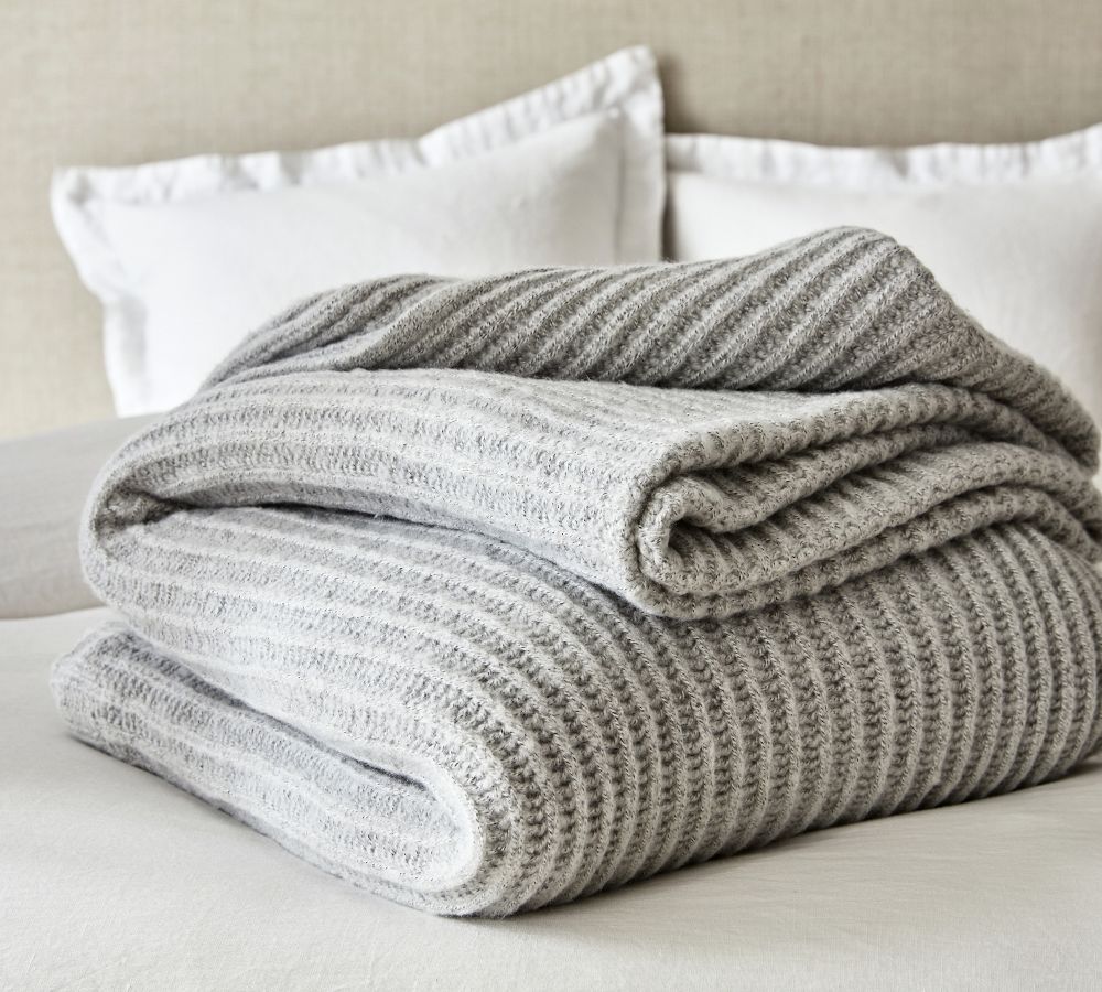 Thermal Knit Blanket Pottery Barn