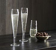 pottery barn christmas wine glasses