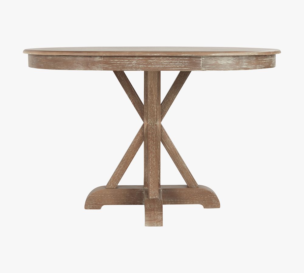 Hyeres Oval Pedestal Dining Table Pottery Barn