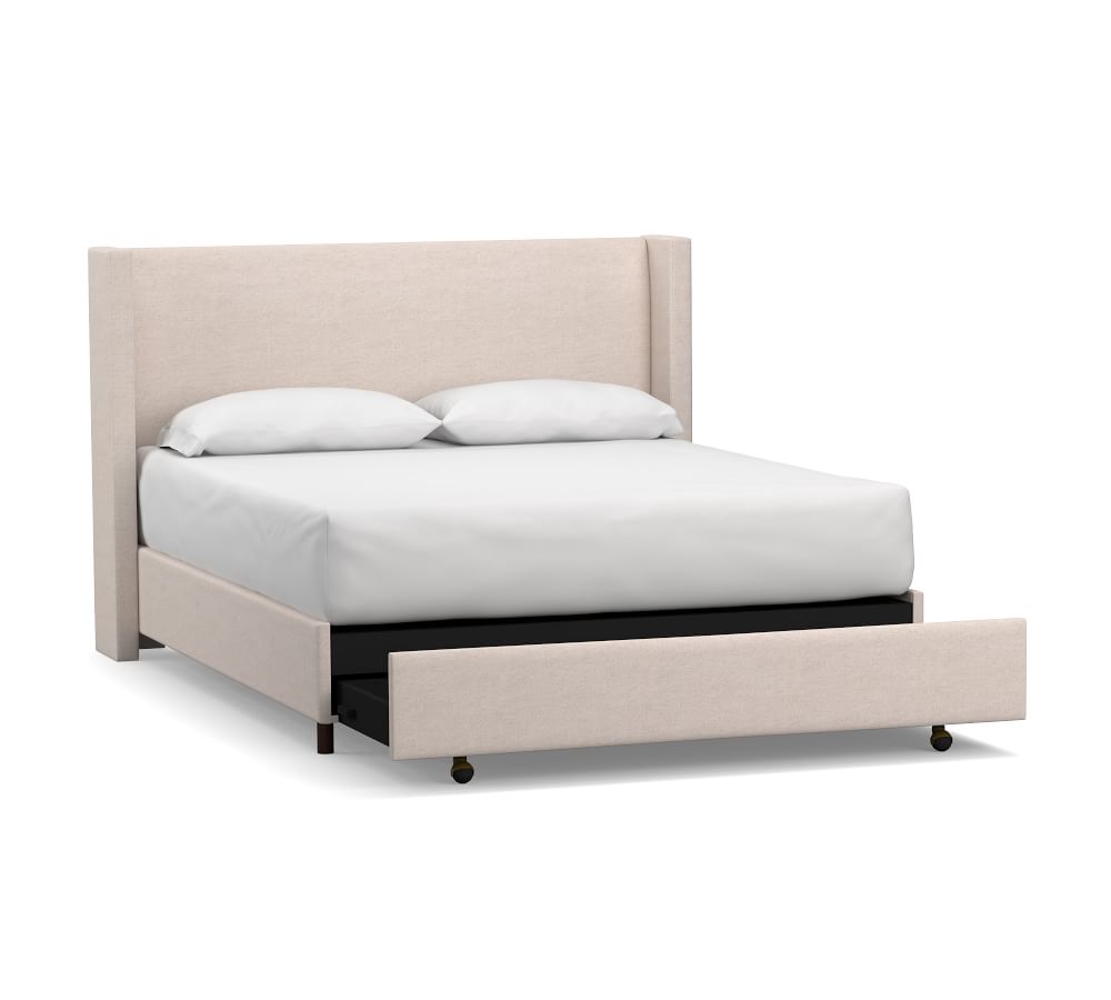 Elliot Shelter Upholstered Bed
