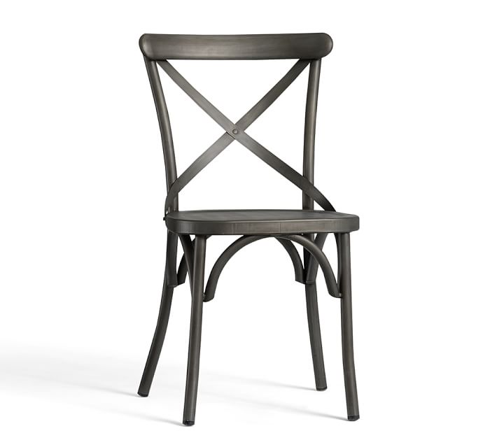 pottery barn x back bistro chair