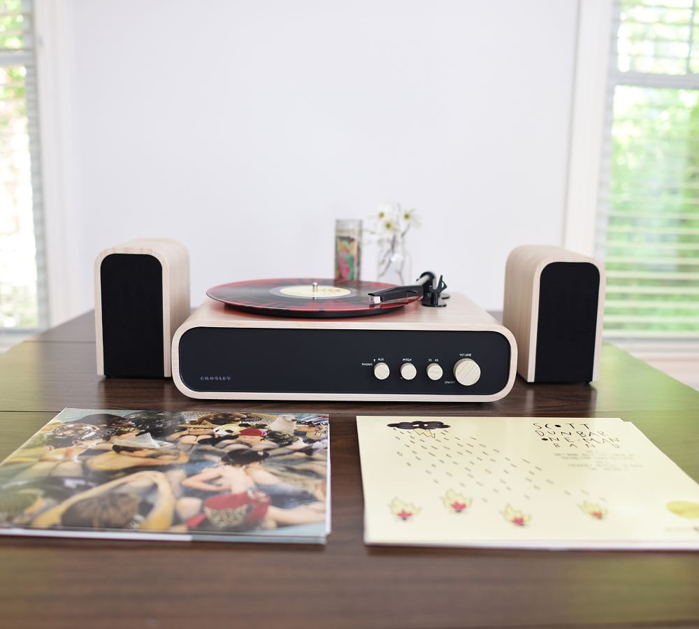 crosley gig turntable with bluetooth and speakers