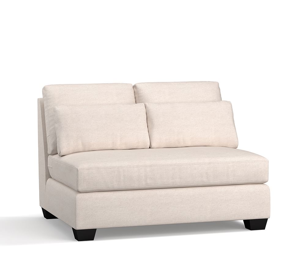 Build Your Own York Square Arm Deep Seat Upholstered Sectional