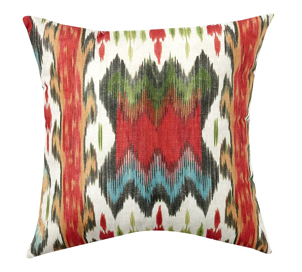 Patara Ikat Indoor/Outdoor Pillow | Pottery Barn