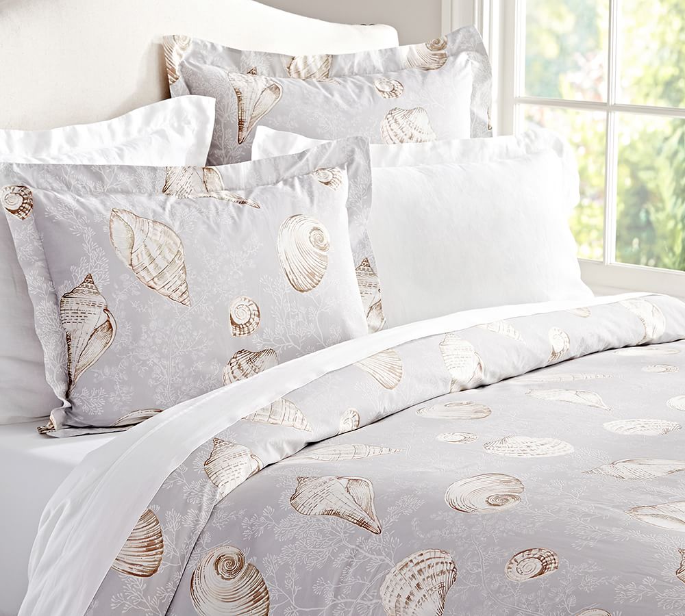 sea shell duvet cover