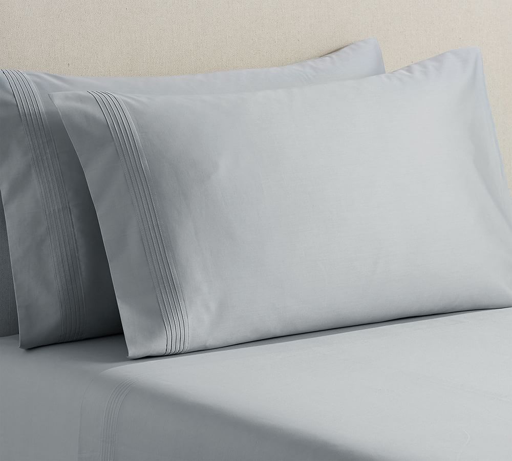 500-Thread-Count Sateen Sheet Set | Pottery Barn