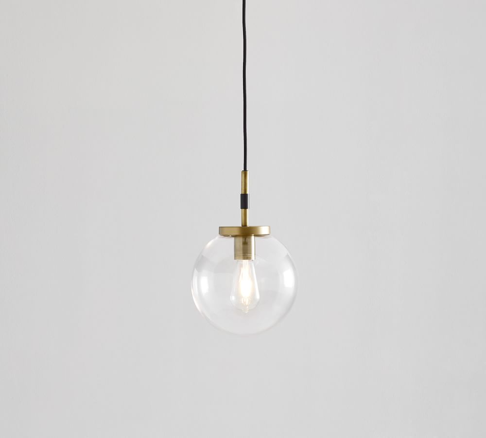 Camryn Glass Globe Pendant Pottery Barn
