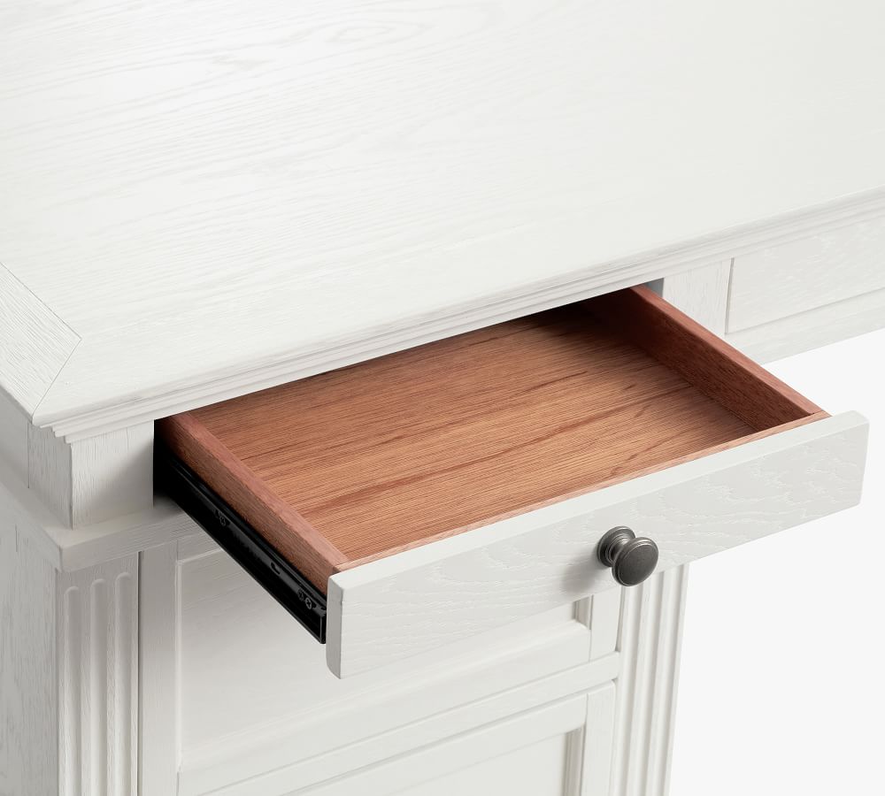 Livingston Writing Desk with Drawers Pottery Barn