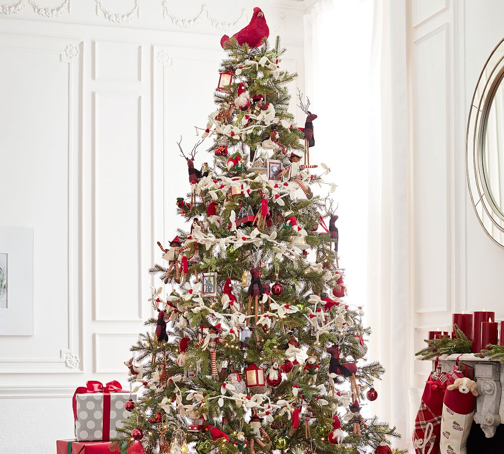 Santa Hat Tree Topper | Pottery Barn