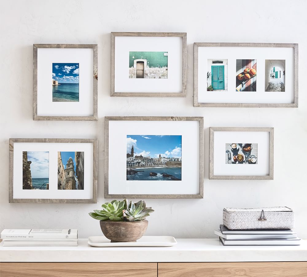 Wood Gallery Frames in a Box Pottery Barn
