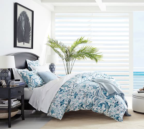 Palm Leaf Shadow Box Art White Wall Art Pottery Barn