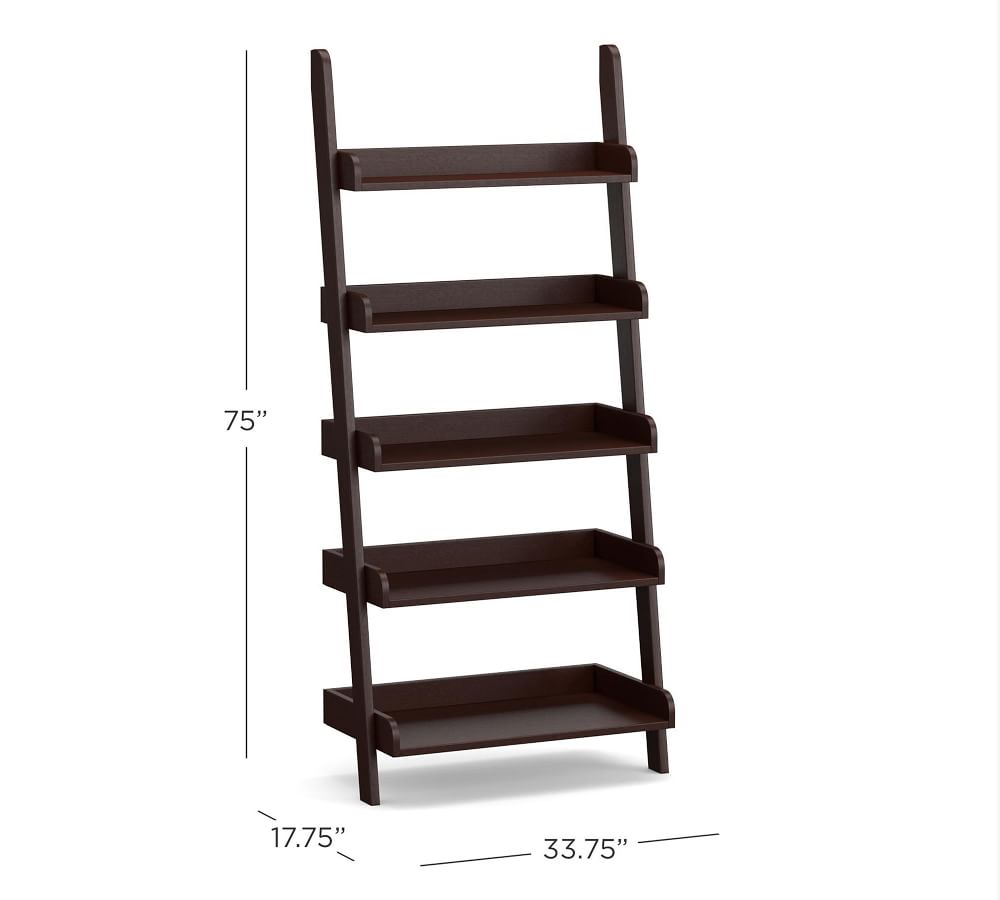 Studio 33.75" x 75" Ladder Shelf Pottery Barn