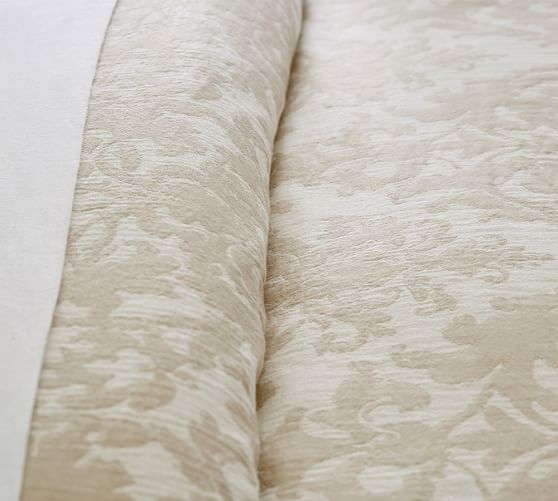 pottery barn jacquard duvet