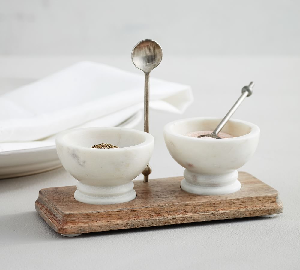 ceramic salt and pepper bowls