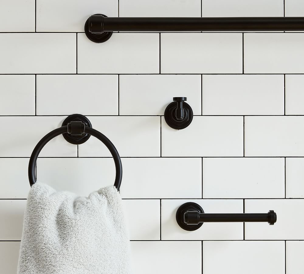 Tilden Bathroom Hardware Pottery Barn