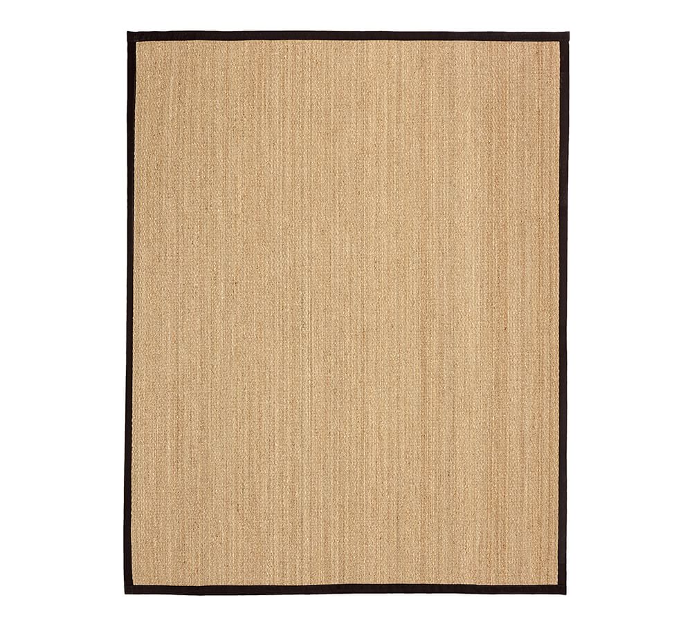 Custom ColorBound Seagrass Rug Pottery Barn