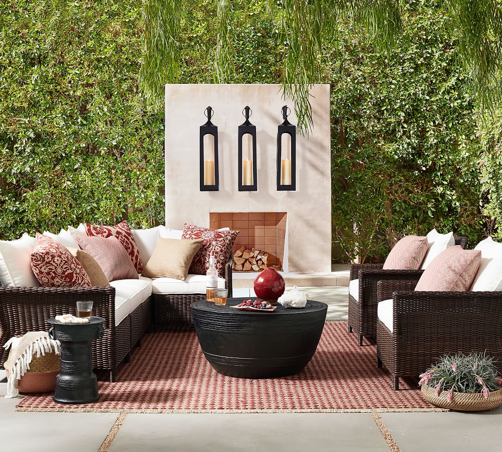 Oden EcoFriendly Indoor/Outdoor Rug Pottery Barn