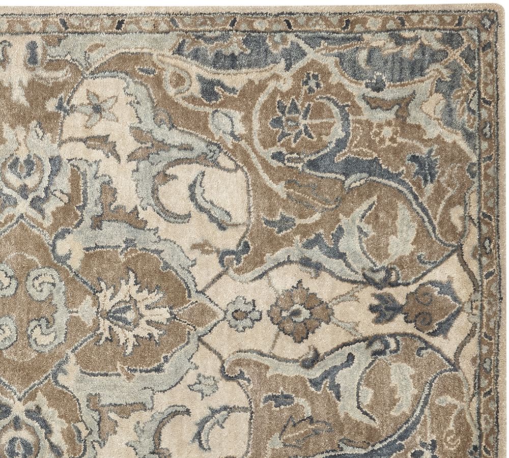 Nolan PersianStyle Wool Rug Swatch Pottery Barn