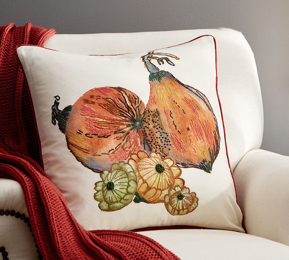 Autumn Squash Decorative Pillow Cover Pottery Barn